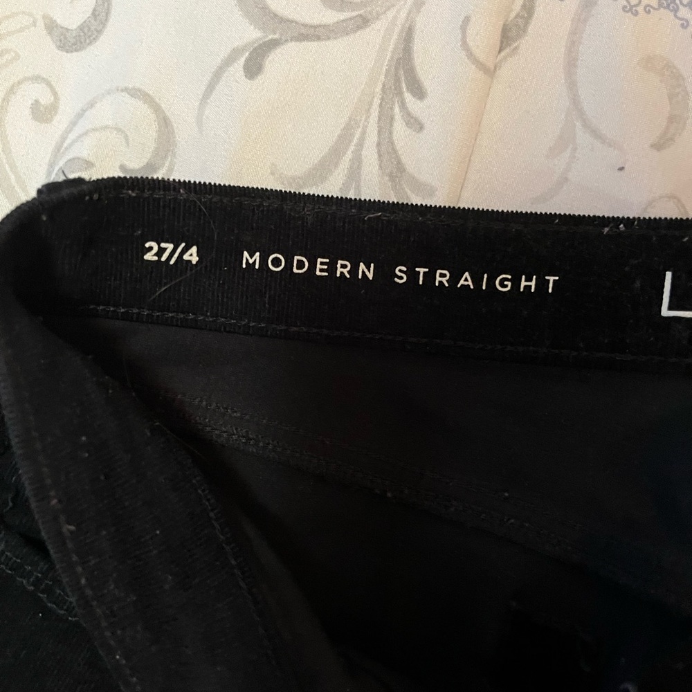 Loft straight cut corduroy pants